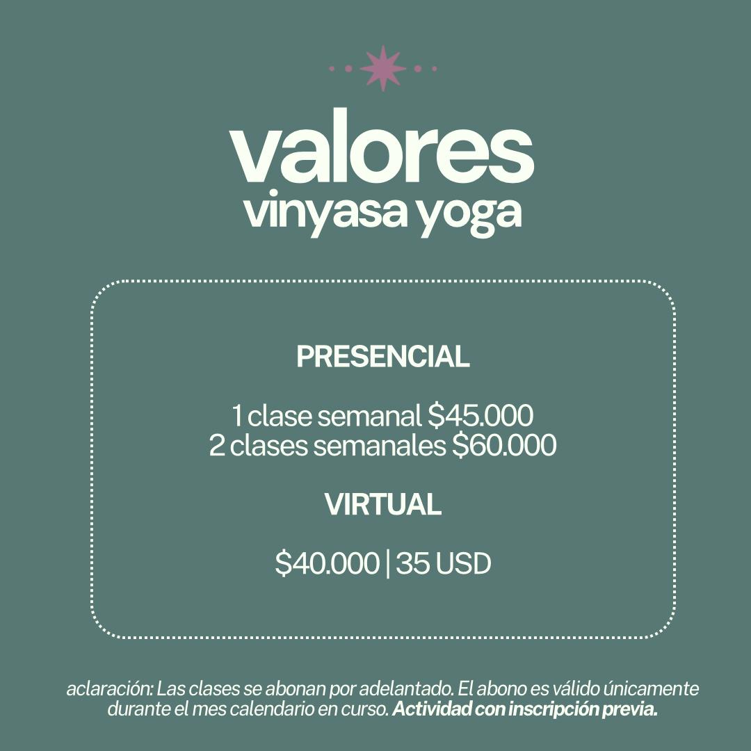 Valores Vinyasa Yoga